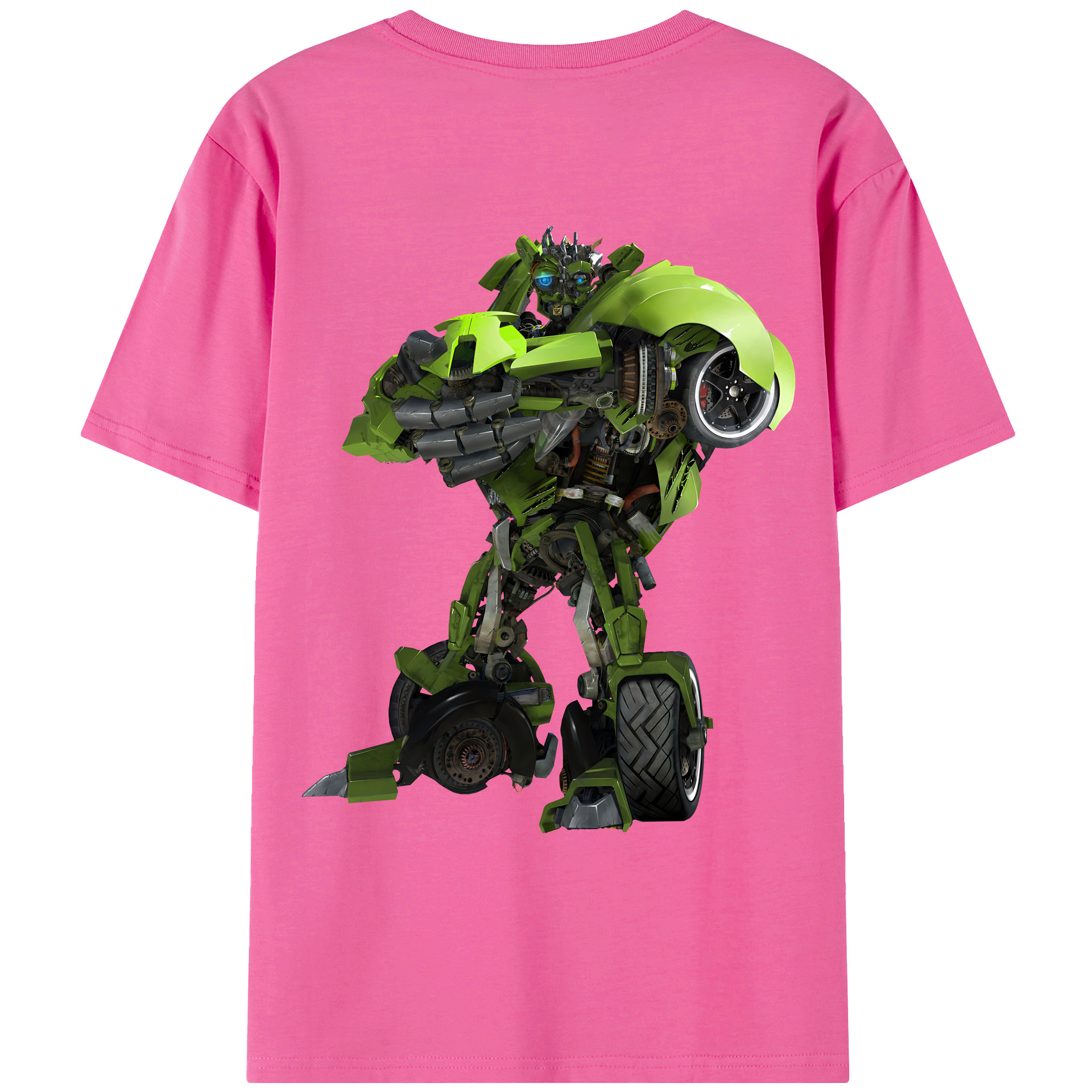 （画像用） Transformers トランスフォーマー レディース半袖Tシャツ(バックプリント)
